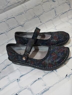 ALEGRIA PG Bel-316 Belle Raked Garden Mary Jane Comfort Shoe Size 38 US 8-8.5